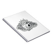ヒップスターのカメラの落書き ノートブック (右側)
