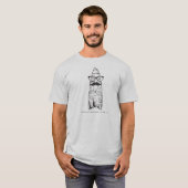 ヒップスターのクロービスの軽いティー Tシャツ (正面フル)