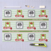 ヒップスターのサンタのティッシュペーパー 薄葉紙 (クラフト)