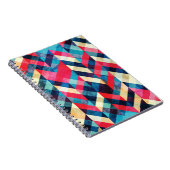 ヒップスターのジグザグ：シグランジームレスパターン。 ノートブック (右側)