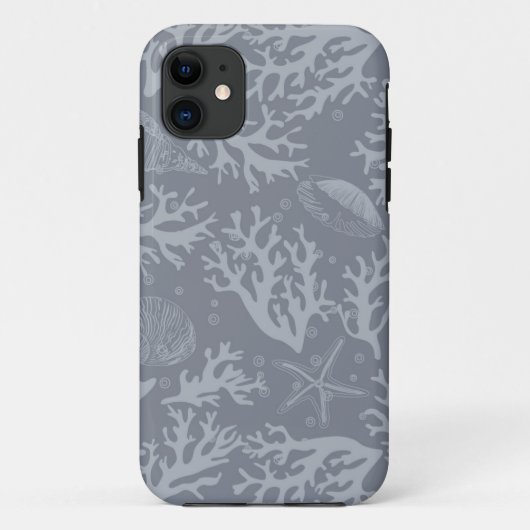ヒップスターのスタイルの珊瑚礁 Case-Mate iPhoneケース (裏面)