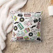 ヒップスターのテーマの枕 クッション (ブランケット)