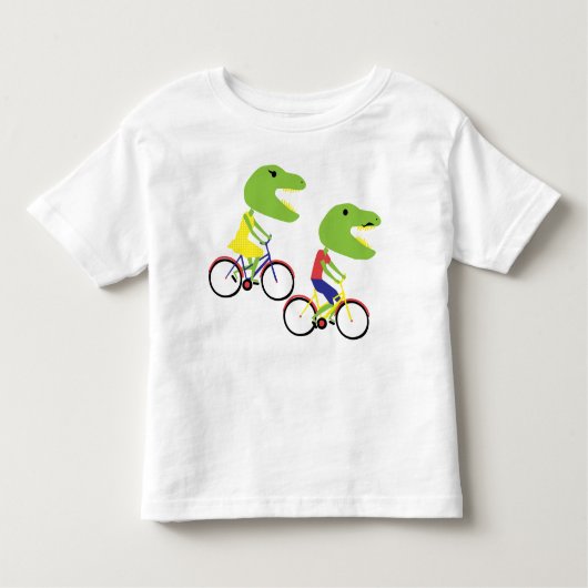 ヒップスターのディーノの子供のティー トドラーTシャツ (正面)