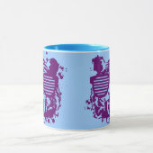 ヒップスターのトラ マグカップ (中央)