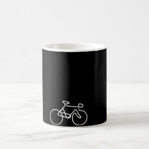 ヒップスターのバイクのマグ コーヒーマグカップ