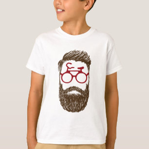 ヒップスターのバイクもしくは自転車に乗る人 Tシャツ