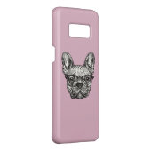 ヒップスターのブルドッグ Case-Mate SAMSUNG GALAXYケース (裏面/右)