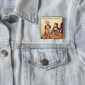 ヒップスターのベビーは"おもしろい"あなたは考えます。 缶バッジ (インサイチュ)