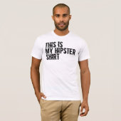 ヒップスターのワイシャツ Tシャツ (正面フル)