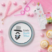 ヒップスターの口ひげの紳士の男の赤ちゃんのシャワー ペーパープレート (パーティー)