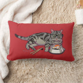 ヒップスターの子猫 ランバークッション (ブランケット)