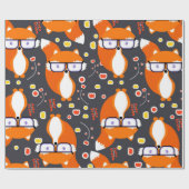 ヒップスターの孤 ラッピングペーパー (フラット)