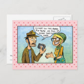 ヒップスターの皮肉ミックステープバレンタインデー シーズンポストカード (正面/裏面)