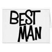 ヒップスターの花婿介添人 (正面横)