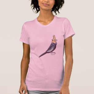 ヒップスターの鳥のTシャツ(文字なしで) Tシャツ
