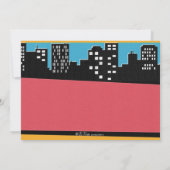 ヒップスターの60年代の誕生日のパーティの招待状 招待状 (裏面)