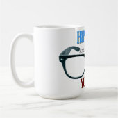 ヒップスターは新しいヤッピーです コーヒーマグカップ (左)