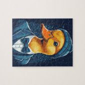 ヒップスターアヒル ジグソーパズル (横)