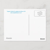 ヒップスターイルカ ポストカード (裏面)