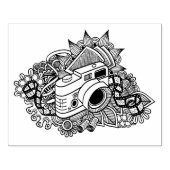 ヒップスターカメラドール ラバースタンプ (インプリント)