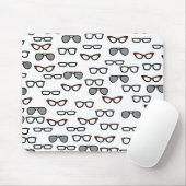 ヒップスターガラス マウスパッド (マウス)