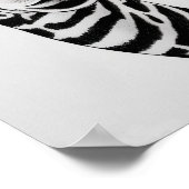 ヒップスターキリンinレッドグラスキリンスケッチアート ポスター (角)