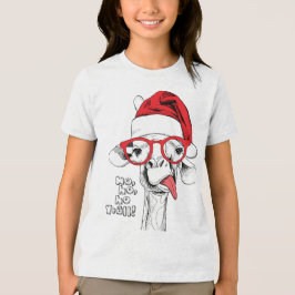 ヒップスタークリスマスキリン |休日 トライブレンドＴシャツ