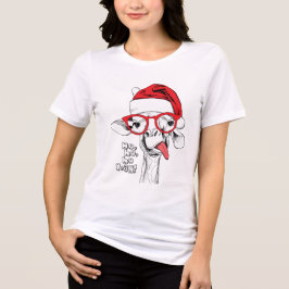 ヒップスタークリスマスキリン |休日 トライブレンドＴシャツ