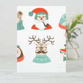 ヒップスタークリスマスサンタ シーズンカード (スタンド正面)