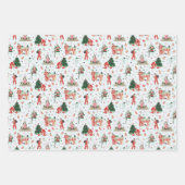 ヒップスタークリスマス ラッピングペーパーシート (正面)