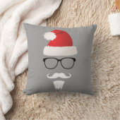 ヒップスターサンタクロース クッション (ブランケット)