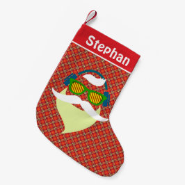 ヒップスターサンタクロース クリスマスストッキング