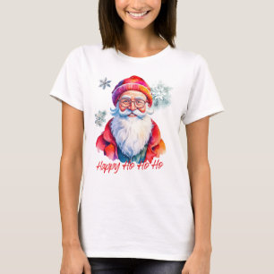 ヒップスターサンタクロース Tシャツ