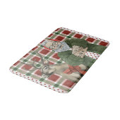 ヒップスターサンタコレクション バスマット (アングル)