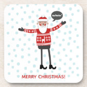 ヒップスターサンタ コースター (正面)