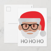 ヒップスターサンタ シーズンポストカード (正面/裏面)