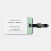 ヒップスターシェフ ラゲッジタグ (裏面横)