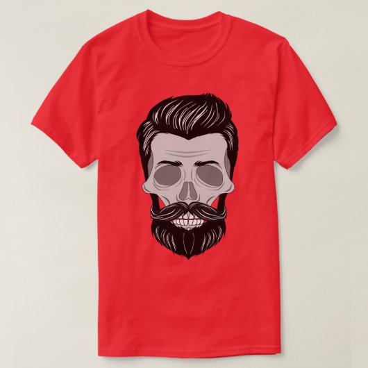 ヒップスタースカル Tシャツ (デザイン正面)