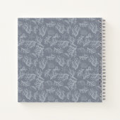 ヒップスタースタイルコーラルリーフ ノートブック (裏面)