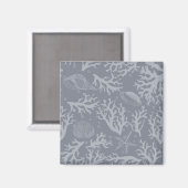 ヒップスタースタイルコーラルリーフ マグネット (正面/裏面)