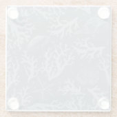 ヒップスタースタイルサンゴ礁 ガラスコースター (裏面)