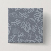 ヒップスタースタイルサンゴ礁 缶バッジ (正面)