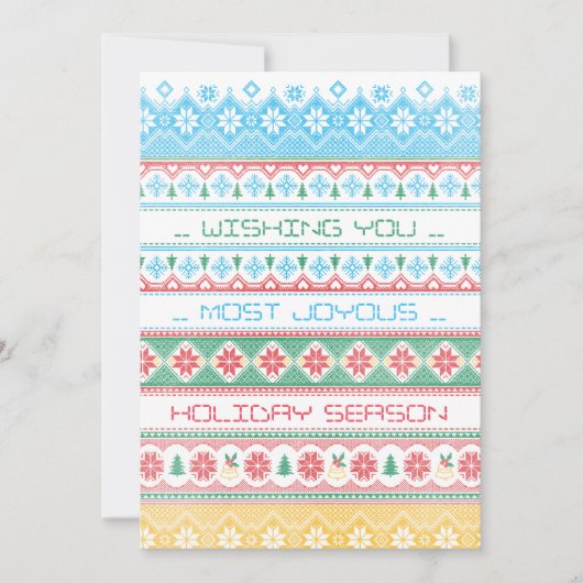 ヒップスターステッチ シーズンカード (正面)