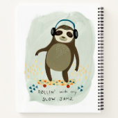 ヒップスタースロス スロージャムで|ローリン ノートブック (裏面)