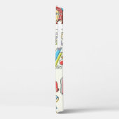 ヒップスタースワッグの手描きカラフルドールセット。ビンタ Case-Mate iPhoneケース (裏面 / 左)