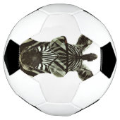 ヒップスターゼブラ サッカーボール (回転)