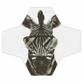 ヒップスターゼブラ サッカーボール (フラット)