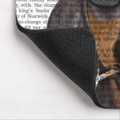 ヒップスターダックスシャンドブラックアンドタン マウスパッド (コーナー)