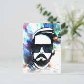 ヒップスターダード ポストカード (スタンド正面)