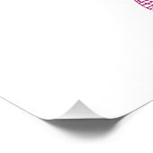 ヒップスターディアトライバルプリント – ピンク フォトプリント            (角)